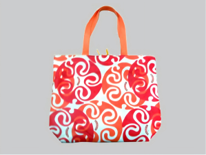 Machine printing handbag